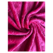 Top textil Mikroplyš deka s motivem 150x200 cm sytě růžová