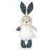 Hadrová panenka zajíček Nature Rabbit Doll K'doux Kaloo bílý 25 cm z jemného materiálu od 0 měsí