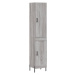 vidaXL Skříň highboard šedá sonoma 34,5 x 34 x 180 cm kompozitní dřevo