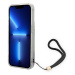 Guess GUOHCP14XHFLSB hard silikonové pouzdro iPhone 14 PRO MAX 6.7" blue Flower Strap