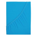 B.E.S. PETROVICE Prostěradlo Jersey česaná bavlna MAKO 200 × 200 cm, tyrkysově modré