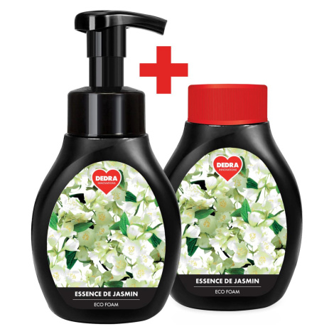 1+1 SADA pěnové mýdlo na ruce i tělo ESSENCE DE JASMIN 300 + 300 ml