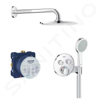 Grohe 34743000 - Sprchový set Perfect s podomítkovým termostatem, 21 cm, chrom