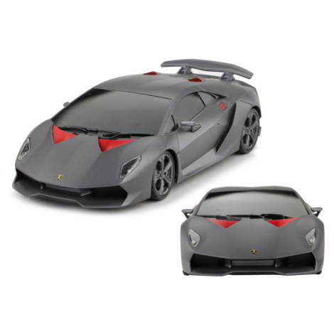 mamido Sportovní autíčko Lamborghini Sesto Elemento na dálkové ovládání RC 1:18 šedé