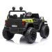 Dětské elektrické auto Jeep Off Road 4x4 zelené