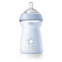 CHICCO - Láhev kojenecká Natural Feeling 330 ml chlapec 6m+