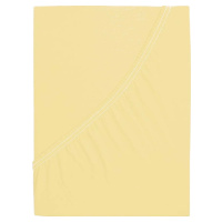 Žluté napínací prostěradlo 180x200 cm – B.E.S.