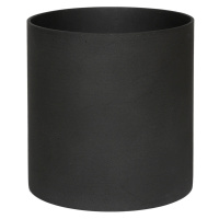 Květináč Puk, barva volcano černá, více velikostí - PotteryPots Velikost: L - v. 24.5 cm, ⌀ 25 c