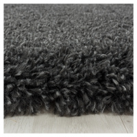 Ayyildiz koberce Kusový koberec Fluffy Shaggy 3500 grey kruh Rozměry koberců: 80x80 (průměr) kru