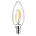 CENTURY FILAMENT LED INCANTO CANDELA CHIARA 6W E14 4000K DIM