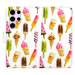 iSaprio flip pouzdro Ice Cream Pattern pro Samsung Galaxy S23 Ultra