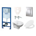 Cenově zvýhodněný závěsný WC set Grohe do lehkých stěn / předstěnová montáž+ WC S-Line S-line Pr