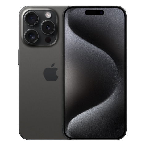 Apple iPhone 15 Pro 512GB - černě titanový - MTV73SX/A