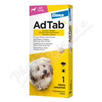 AdTab 112mg žvýkací tablety pro psy >2.5-5.5kg 1ks