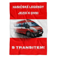 IMPAR Fleecová deka Hasičské legendy – Transit