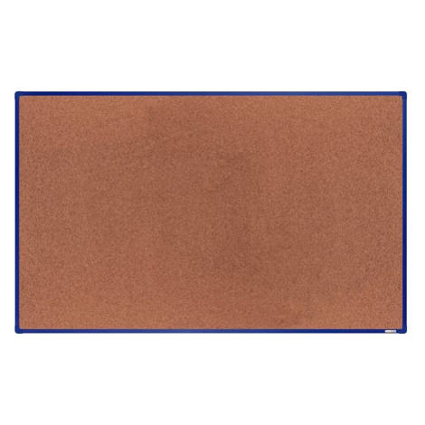 boardOK Korková tabule s hliníkovým rámem 200 × 120 cm, modrý rám