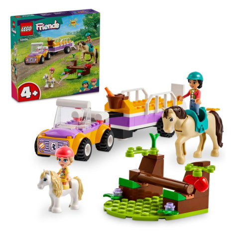 LEGO LEGO® Friends 42634 Přívěs s koněm a poníkem