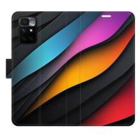 iSaprio Flip pouzdro Color Waves pro Xiaomi Redmi 10