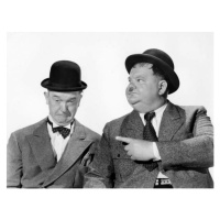 Fotografie Stan Laurel &nd Oliver Hardy - The Big Noise, 40x30 cm