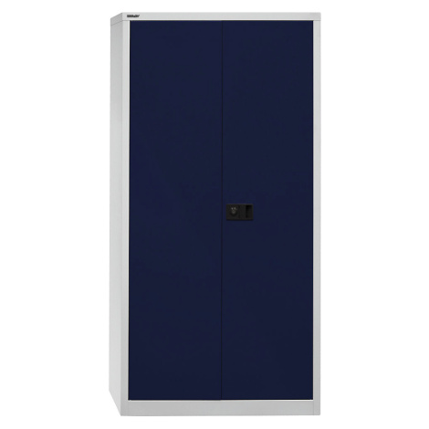 BISLEY Skříň s otočnými dveřmi UNIVERSAL, v x š x h 1950 x 914 x 400 mm, 4 police, 5 výšek pořad