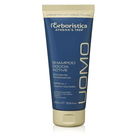 Erboristica Uomo Active Sprchový gel a šampon 2v1 200 ml