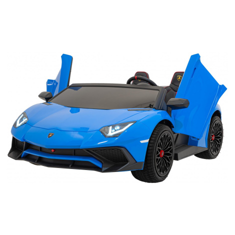 mamido  Elektrické autíčko Lamborghini Aventador SV Strong 200W 24V modré