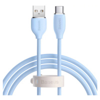Kabel Baseus Jelly  cable USB to USB-C, 100W, 1,2m (blue)