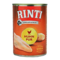 Rinti Dog konzerva PUR kuře 400g + Množstevní sleva Sleva 15%
