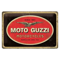 Plechová cedule Moto Guzzi Motorcycles, 30 × 20 cm