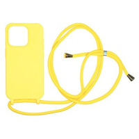 Mobile Origin Lanyard Case Yellow iPhone 15 Pro