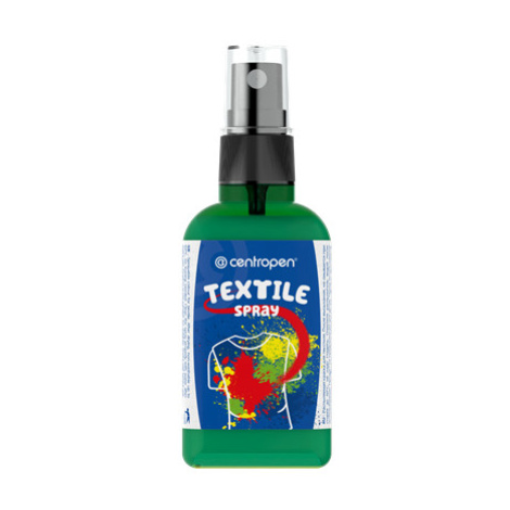 Centropen Barva na textil ve spreji 110 ml - zelená