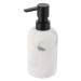 DekorStyle Dávkovač na mýdlo EVERIST MARBLE 300 ml bílý