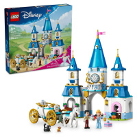 LEGO® Disney Princess 43275 Popelčin zámek a koč s koňmi