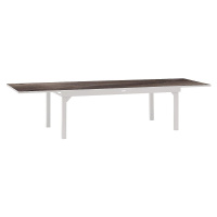 DEOKORK Hliníkový stůl VALENCIA 200/320 cm (bílá)