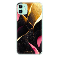 iSaprio Gold Pink Marble pro iPhone 11