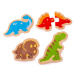 Bigjigs Toys Dřevěné puzzle - Dinosauři