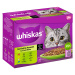 Whiskas Multipack 7+ kombinovaný výběr v omáčce, 12 × 85 g