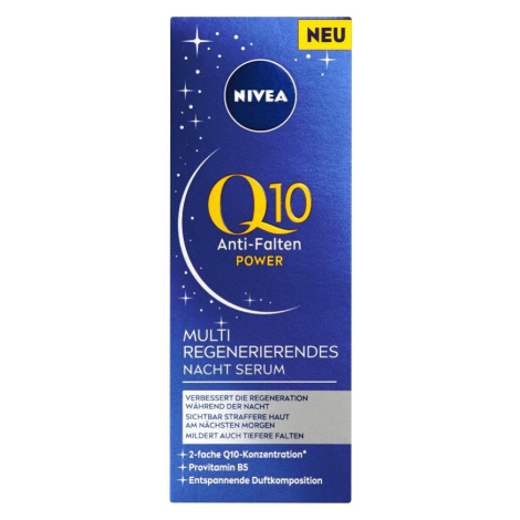 Nivea Q10 Power Noční sérum proti vráskám 30 ml