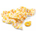 BabyOno BabyOno Bambus/Mušelín Pomeranč - plenka - muchláček + chrastítko oranžová/bílá, 0 m+