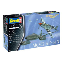 ModelSet letadla 63711 - Me262 & P-51B (1:72)