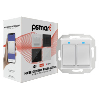 PSMART Switch 2 obvody RM Bílá ZigBee TUYA