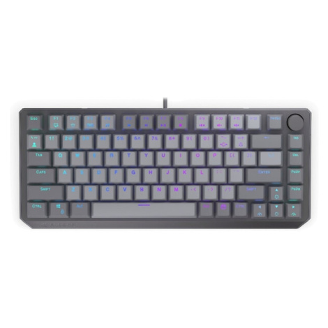 Endorfy Thock V2 75% herní klávesnice šedá US Šedá