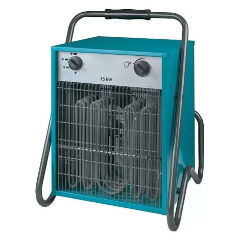 German Stavební ohřívač 400 V / 4 stupně / 15000 W / kov / černá/modrá Varianta: ivi1