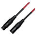 Cascha Standard Line Mic Cable Red 2m