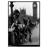 Plakát, Obraz - Kiss - London, May 1976, (59.4 x 84 cm)