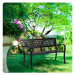 Sofotel Zahradní lavice s opěradlem 125 x 77 x 49 cm Sofotel Clover