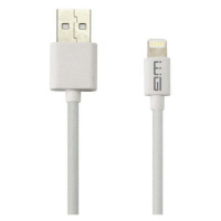 Kabel WG Lightning s MFI na USB, 1m, bílá