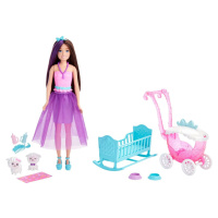 Mattel Barbie pohádková chůva Skipper herní set HLC29