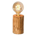 Bodová dekorativní stolní lampa Trabo Table Spotlight 76910151/ dřevo