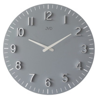 JVD HC404.3 - 40 cm hodiny v šedo stříbrném odstínu
